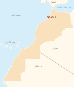 خريطة المغرب